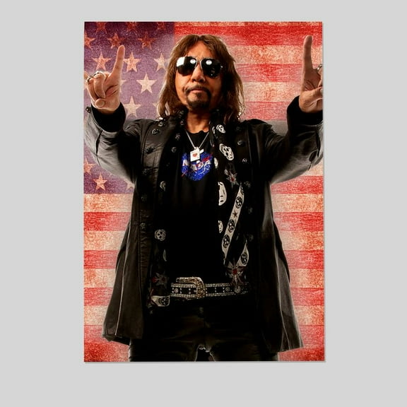 Music Poster Ace Frehley Hand Sgnals Poster Size 24''x36''