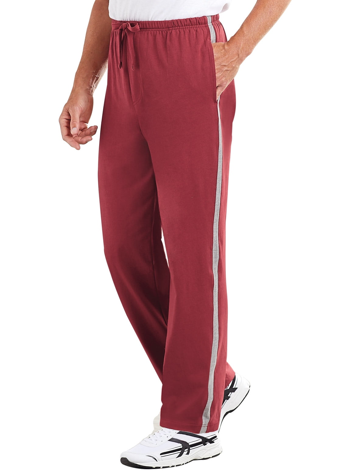 Men's Side-Stripe Pants by Freedom Fit Zone - Walmart.com - Walmart.com