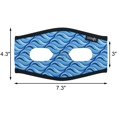 thumbnail image 3 of FFIY 2 Pcs Diving Mask Strap Cover, Neoprene Swim Mask Slap Strap Cover Hair Protector for Dive and Snorkel Masks, Dive Wrapping Strap with Rear Blank Design Ideal for Long Hair, 3 of 7