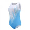 thumbnail image 4 of Vêtements de Danse Brodés de Gymnastique Rythmique Brillants Justaucorps pour Filles Enfants Robe de Ballet Danse Robe d'Entraînement Danse, 4 of 5
