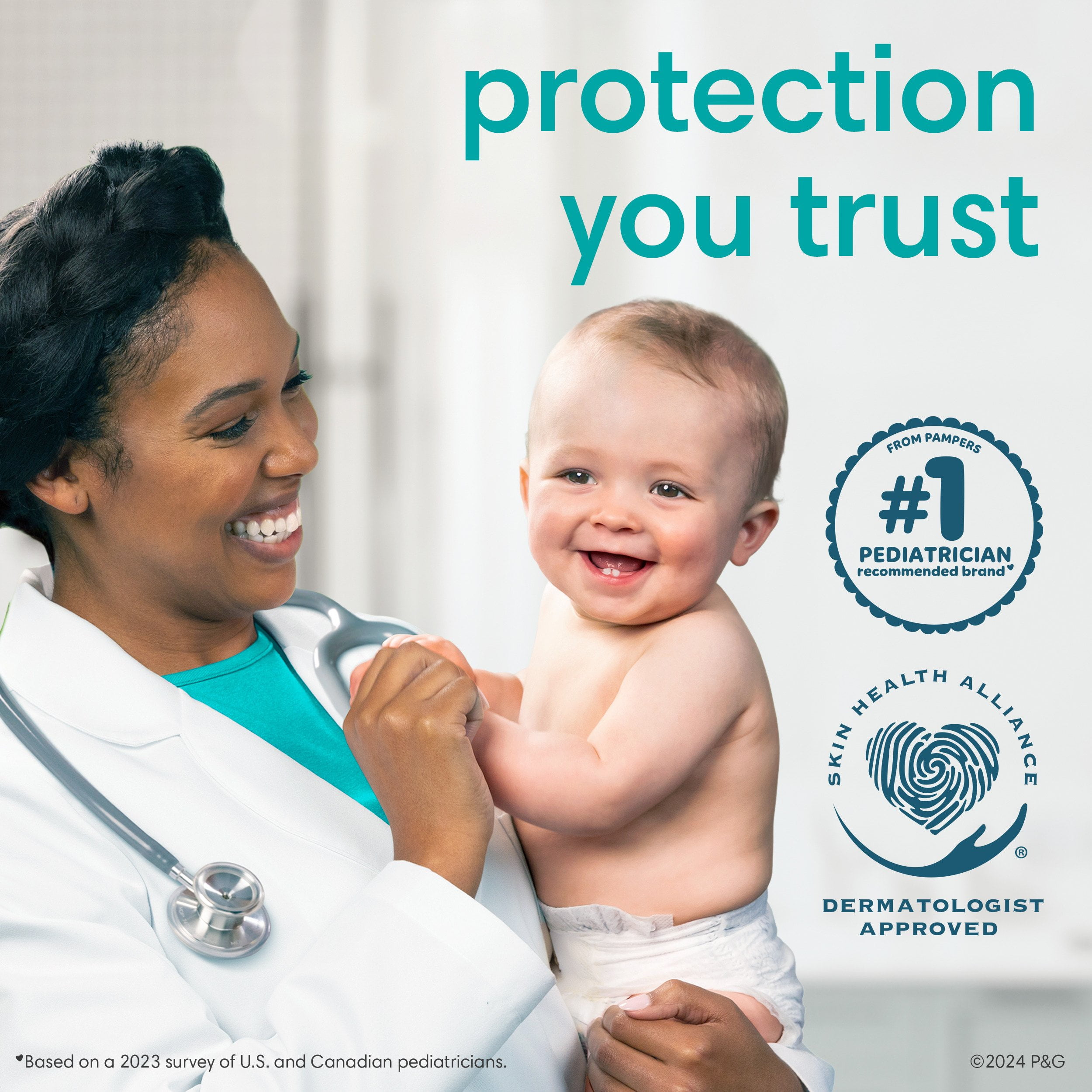 Pampers Pure Protection Diapers, Size 3, 116 Count (Select for More Options)