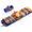 Blue, variant on FEPPO Electric Warming Tray, Extra-Long 42" x 12", Fast Full-Surface Heating Warming Mat for Food with 19-Level Adjustable Temperature & 6-Hour Timer, Roll up Food Warmers for Parties Buffet (Gray)