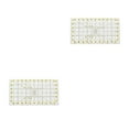 thumbnail image 1 of QualitChoice Sewing Ruler Acrylic Template Drawing Knitting Measure Tool 5x30cm Black B 2Set, 1 of 6