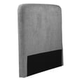 thumbnail image 2 of Cabecera King Size Trinity Aria Gris Oscuro, 2 of 6