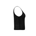 thumbnail image 2 of Ropa Playa Ocean Pacific para Mujer Blusa Corta Tejida Sin Manga Cuello V Negro Talla CH, 2 of 4