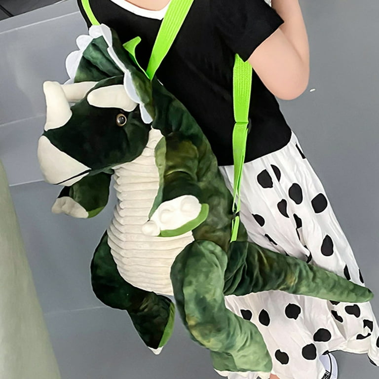 New Fashion Creative 3D Dinosaur Backpack Cute Animal Cartoon