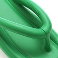 thumbnail image 6 of Wide Flip Flops for Women Rubber Shower Thong Basic Walking Sandals Summer Indoor Shoes (Green 7), 6 of 8