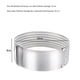 thumbnail image 2 of Sueño de panadero profesional, cortador de pasteles de acero inoxidable de 7 capas, material de calidad alimentaria, diseño ajustable para una amplia gama de aplicaciones, gris plateado, fácil de, 2 of 5