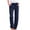 Navy, variant on HNMKIU Women's Casual Trousers Comfortable Elastic Waist Pants for Daily Wear Versatile Loose Fit Workout Bottoms for Effortless Style and Movement