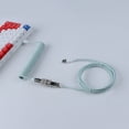 thumbnail image 2 of Macaron Coiled Keyboard Cable for Gaming Keyboard Coiled USB C Cord Mechanical Keyboard Wire, 2 of 5