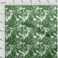 thumbnail image 2 of oneOone Tissu Polyester Lycra Vert Feuilles Projets de Couture Tissu Imprimé au Mètre 56 Pouces de Large, 2 of 4