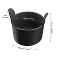 GuLuBin 10x15 Jelly Roll Pan Silicone Egg For Air Fryer 3x2 2in Non yijiakejilsl-small-round-baking-pan-for-air-fryer-candy-melts-and