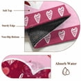 thumbnail image 6 of Round Rugs 8Ft, Pink Valentines Day Round Area Rug Washable Indoor Throw Carpet, Love Hearts Romantic Farmhouse Large Non Slip Circle Rug for Kids Room RV Home Decor Aesthetic, 6 of 8