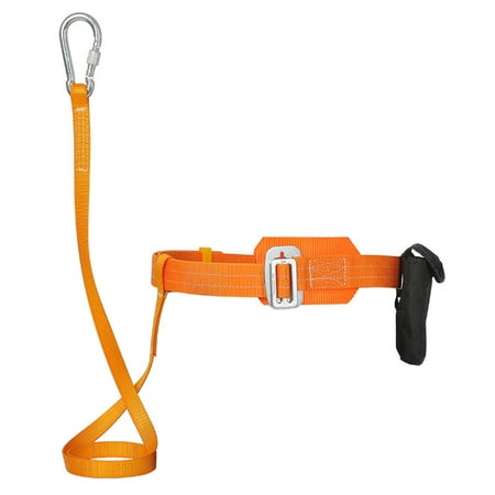 

SIEYIO High Strength Safety Rope High Altitude Work Safety Belt Safety Work Belt Waist Hook Rescue Rope Work Safety Belt for Women Men