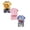 6pcs Baby Boys Summer Outfits-Yellow+Pink+Red, variant on Gerichy 6 Pieces Infant Toddler Baby Boy Summer Clothes 3 6 12 18 Months 2T 3T 4T 5T Boys Outfits Short Sleeve T-shirts and Shorts Dinosaur Shorts Set