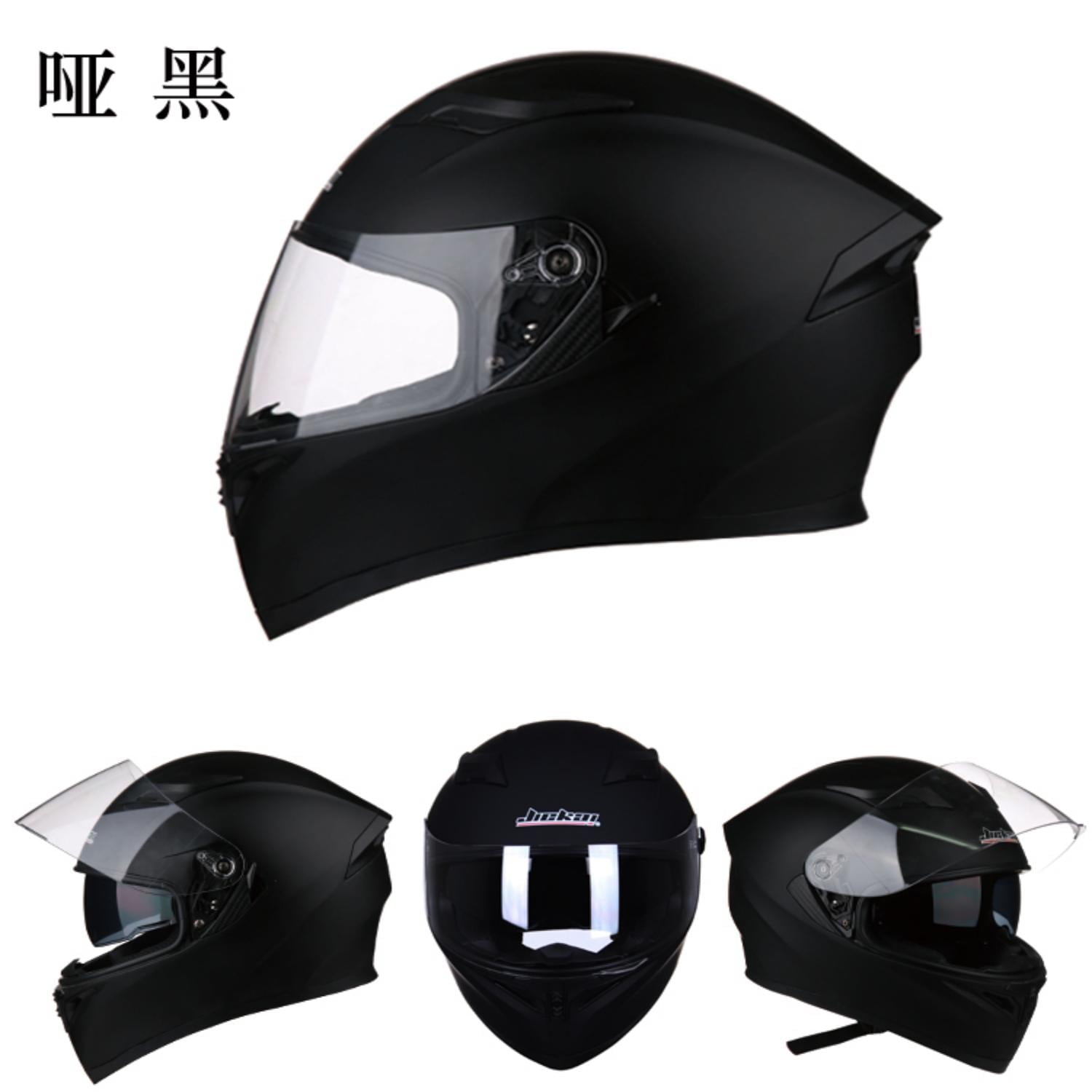 Full Face Motorcycle Helmet Dual Visor Sun Shield Flip up Modular Motocross DOT Approved Helmets