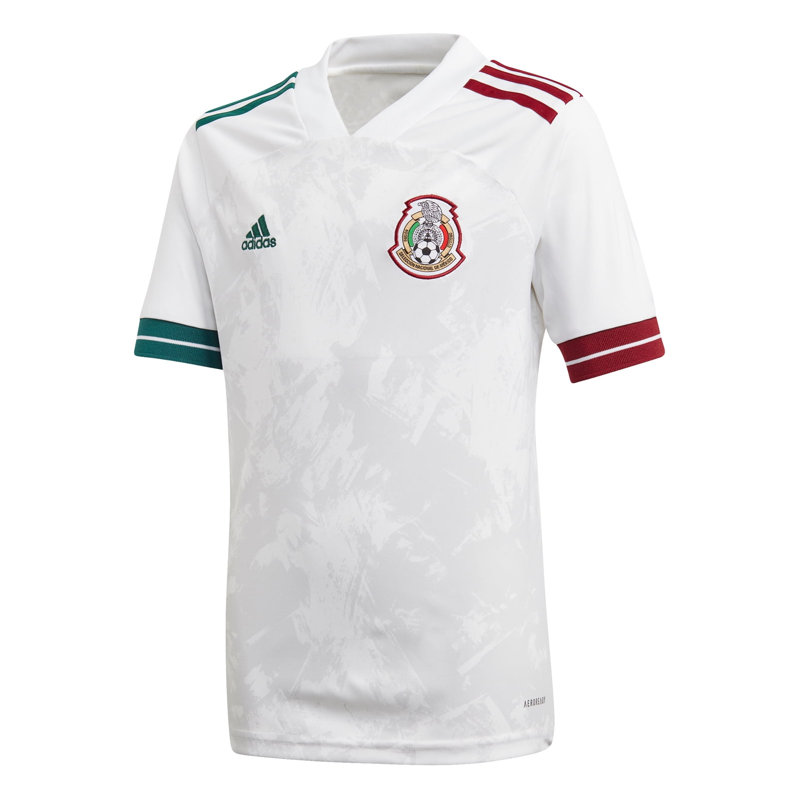 Jersey Adidas Niños Visitante Selección Mexicana Blanco GC7946