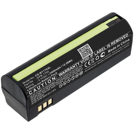 Replacement Battery for Globalstar GSP-1700,GPB-1700,3400mAh