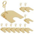 thumbnail image 4 of DRAFIDEEP 10Pcs Placecard Holders for Table in 8-Character Shape for Hotel and Restaurant Use, 4 of 8