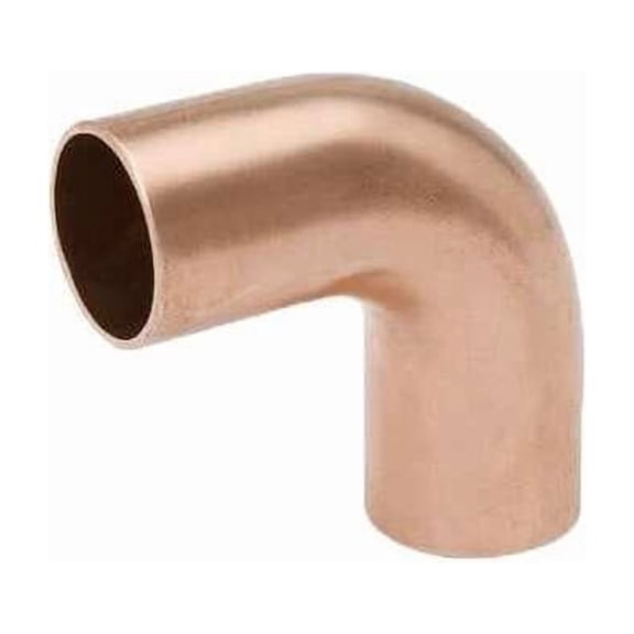Streamline Elbow,90 Deg,Wrot Copper,3/8" Tube W 02621