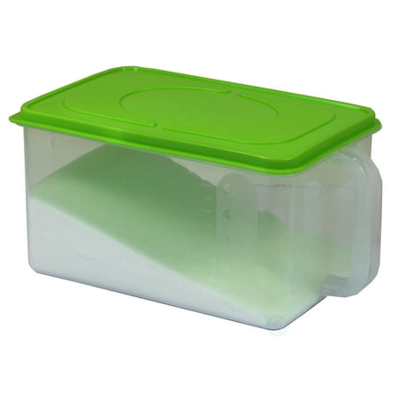 lid container handle plastic kitchen sealed clear walmart