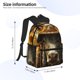thumbnail image 2 of Disketp Sunflower Cowboy Hat Cow Mochila Ligera Clásica con Múltiples Bolsillos, Mochila Casual para Hombre y Mujer, Ideal para Escuela, Trabajo y Viajes, 2 of 6