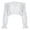 White, variant on DuoJiaJ Women's Solid Color German Festival Ultra Short Bubble Sleeved Tank Top Shoulder Top Ding Dong Suit T-Shirt Bras Black