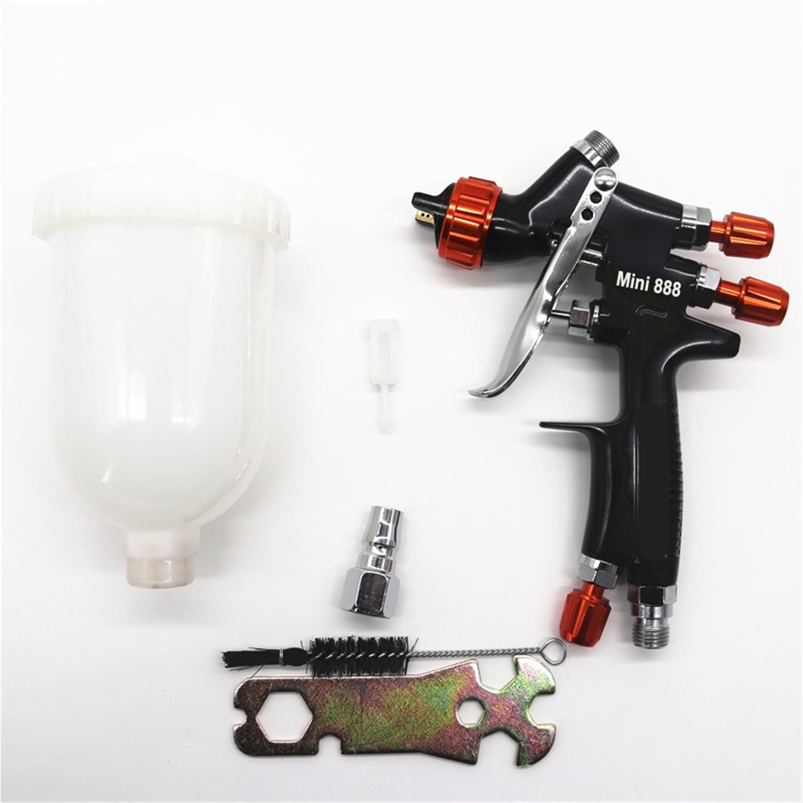 Mini High Professional HVLP Spray Gun 1.2MM Nozzle Mini Air Paint Spray Guns Airbrush