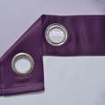 thumbnail image 4 of Yakamok Purple Curtains with Grommet Room Darkening Ombre Window Drapes for Living Room/Bedroom,2 Panels, 52x84 Inch, 4 of 7