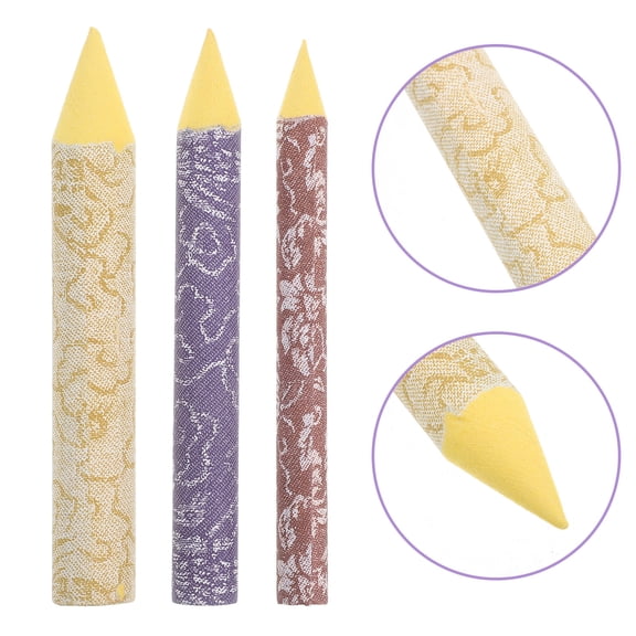 UPKOCH 3pcs Sketch Wipes Pens For Drawing Artists Assorted Color Paper Erasing Drawing Supplies