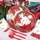 thumbnail image 1 of Christmas Themed Painting Holiday Disposable Tableware Party Supplies Holiday Party Decoration Set Christmas Decoration Disposable Tableware, 1 of 6