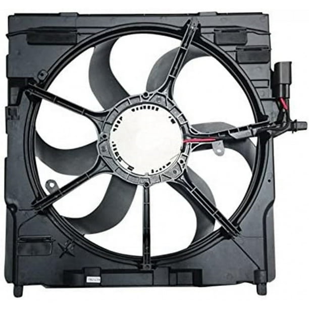 For BMW X5 E70 A/C Radiator Fan Assembly 2011 2012 2013 3.0L Gas