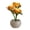 Yellow#0, variant on Flower Pot Night Light Mini Desk Lamp USB Powered Artificial Flower Ornament for Bedroom Living Room Home Decoration Ceramic Plastic Table Decor for Party Atmosphere Gift Pink