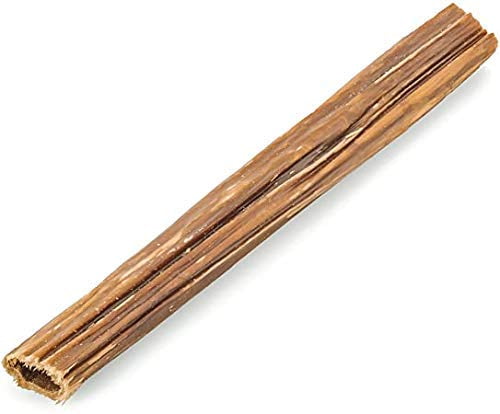 Beef Gullet Sticks for Dogs (6 Inch - 25 Pack) - All Natural Grass-Fed Beef Dog Chews, Rich in Glucosamine Chondroitin for Joint Health, Single Ingredient No Rawhide Dog Treats