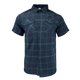 thumbnail image 1 of Blusa y camisa de manga corta con cuello vuelto para hombre, moda informal, botones, bolsillos dobles, solapa, manga corta con blusas, blusa de algodón y poliéster para hombre, 1 of 4