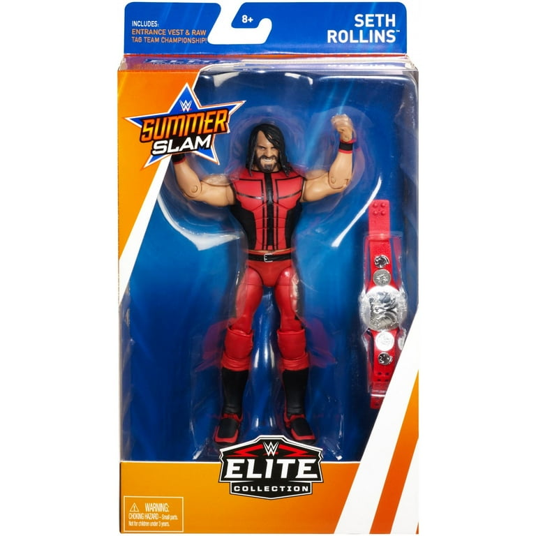 Wwe seth rollins action on sale figure elite
