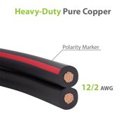 Low Voltage 12/2 Outdoor Landscape Lighting Wire DB UV Rated Cable 500FT