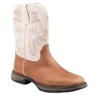 Roper Mens Wilder Ii Embroidered Square Toe Pull On Cowboy 