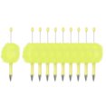 thumbnail image 1 of Uxcell 10Pcs Bolígrafos Beadable Esponjosos, Bolígrafos de Bola de Plástico Esponjoso para Regalos DIY, Amarillo Caramelo, 1 of 7