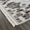 thumbnail image 4 of Hauteloom Cabarroguis Living Room, Bedroom Area Rug - Farmhouse - Charcoal,Cream,Peach - 8'10" x 12', 4 of 16