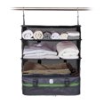 thumbnail image 1 of Système de Bagages Portable - Étagères de Rangement & Cube de Rangement - Grand Gris/vert, 1 of 2