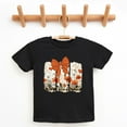 thumbnail image 2 of Coquette Fall Floral Orange - Youth Short Sleeve Graphic T-Shirt, 2 of 7
