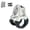 Silver black, variant on Yihuala High Strength Short Handlebar Aluminum Alloy Road Bike Light weight Bike Handlebar for Most Bike