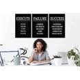 thumbnail image 5 of 3 Pieces Execute Failure Success Poster Inspirational Posters Motivational Wall Decor Inspirational Quotes Wall Art Motivational Office Decor Entrepreneur Wall Art for Office Decor (12''''Wx16''''Hx3), 5 of 5