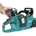 thumbnail image 3 of Makita XCU04PT 18V X2 (36V) LXT Brushless Lithium-Ion 16 in. Cordless Chain Saw Kit with 2 Batteries (5 Ah), 3 of 13