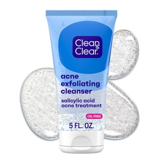 Clean & Clear Acne Triple Clear Exfoliating Facial Scrub, 5 oz HSA
