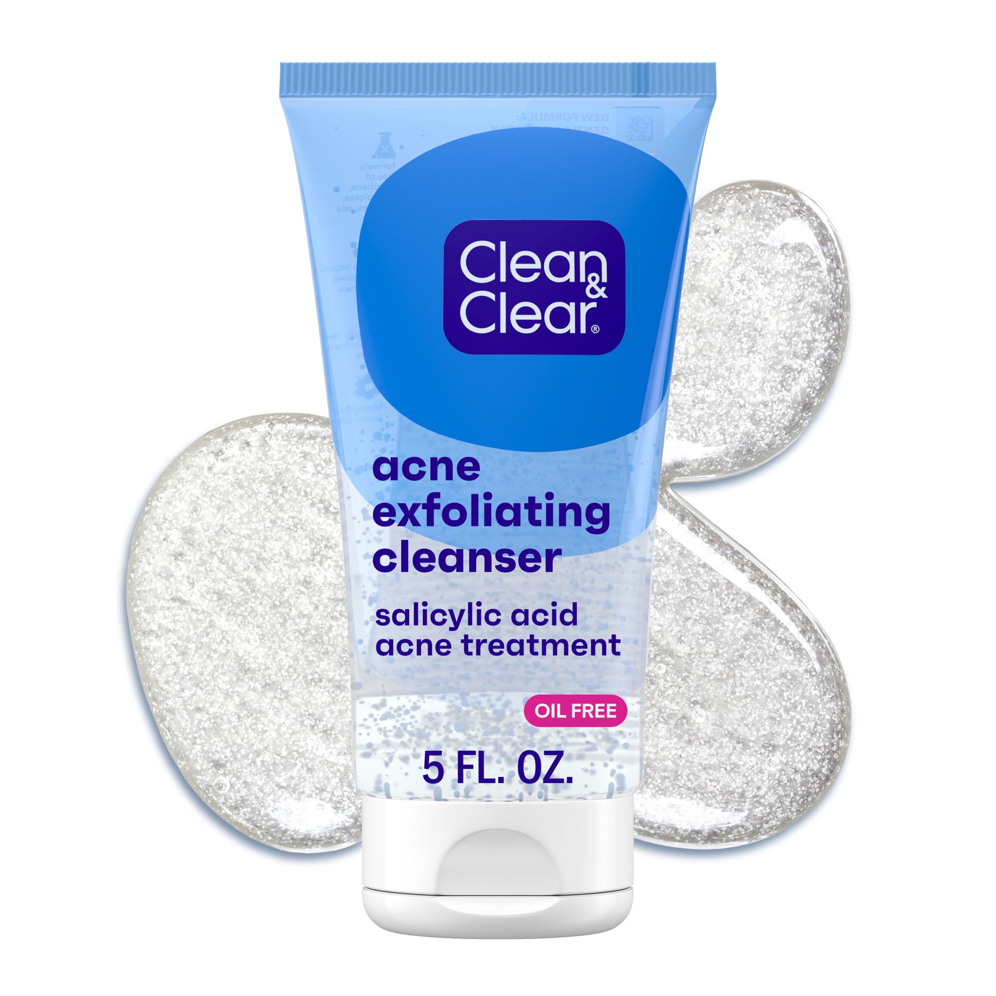 Clean & Clear Acne Triple Clear Exfoliating Facial Scrub, 5 oz