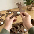 thumbnail image 2 of Glow Deer LED Reindeer for Wall Decoration, Soft Warm Halo Backlit Christmas Wall Lights, Christmas Wall Decor, Christmas Decorations Indoor for Living Room Front Door Seasonal Decor-6pcs, 2 of 8