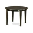thumbnail image 3 of East West Furniture Boston 5-piece Wood Dining Set in Cappuccino/Blue, 3 of 6
