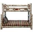 thumbnail image 5 of Montana Collection Twin over Full Bunk Bed, Clear Lacquer Finish, 5 of 5